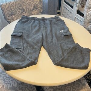 Nike Dark Gray Cargo Joggers